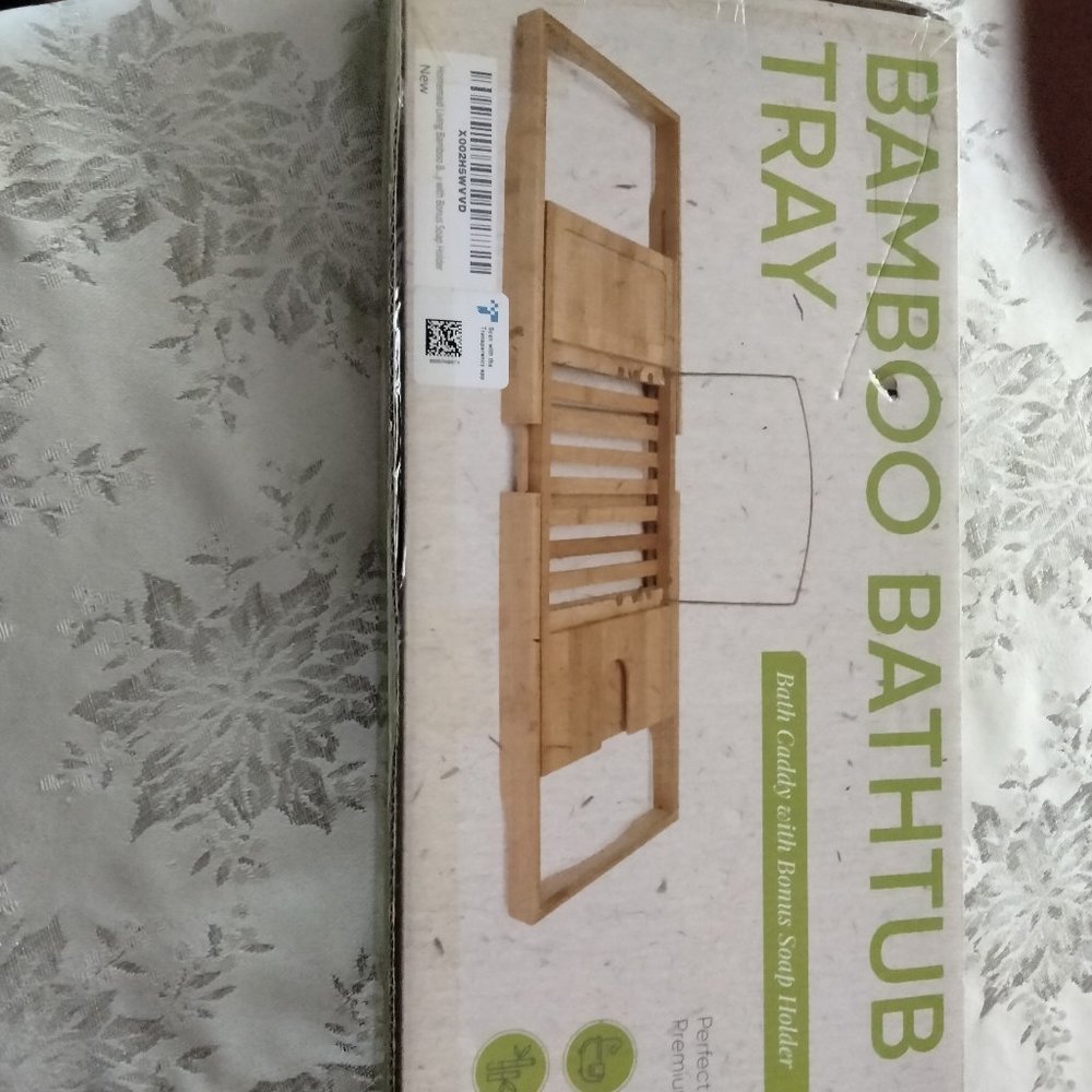 Bamboo Bathtub Tray